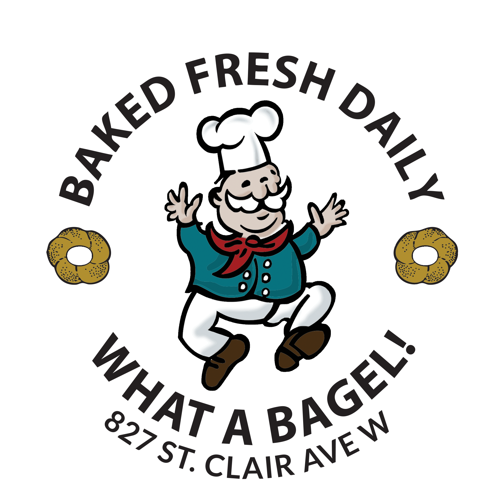 What A Bagel St. Clair logo